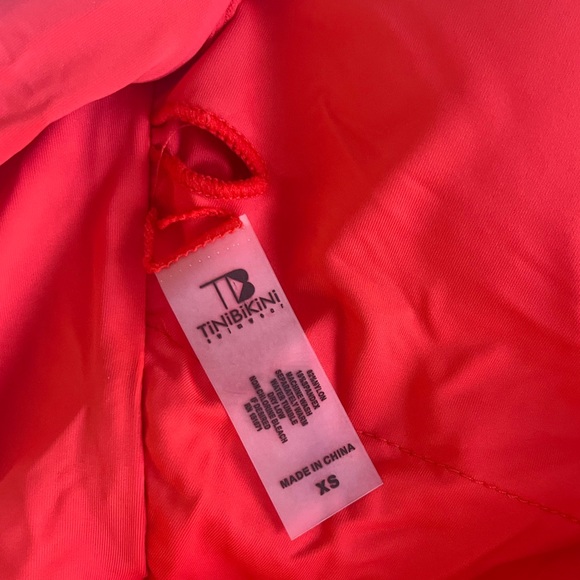 TiniBikini Plunging One Piece - Picture 4 of 4